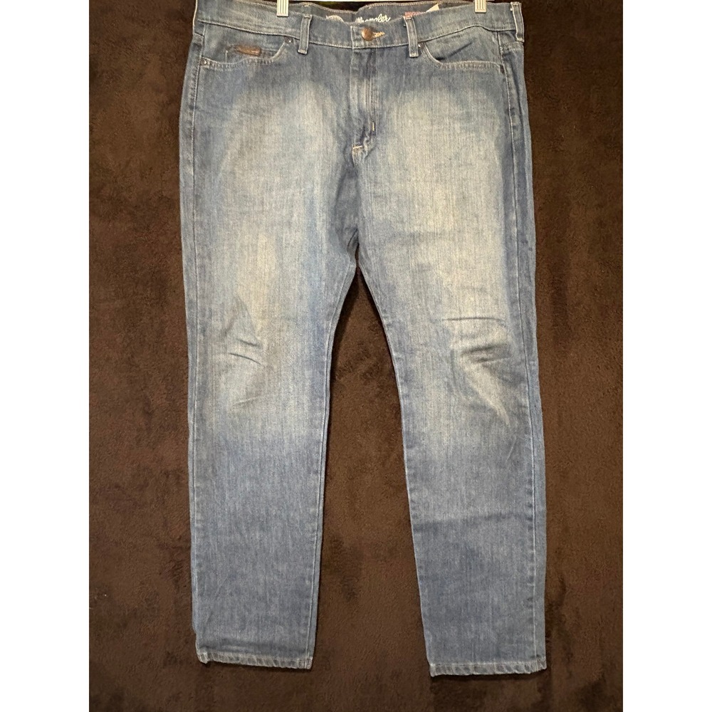 Wrangler Brockton jeans Men's 40x33 Regular Slim Medium Wash Denim